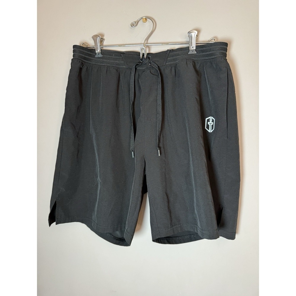 mens herculus training‎ short athletic black size Large